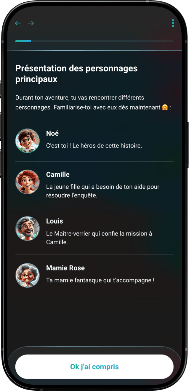 App iPhone Musée du Verre de Charleroi