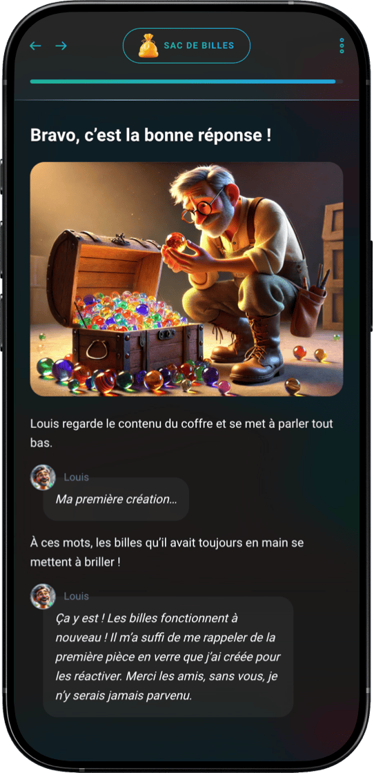 App iPhone Musée du Verre de Charleroi